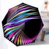 1pc Spiral Colors Automatic Opening/Closing Umbrella with Operation & Windproof Canopy Yy260311094