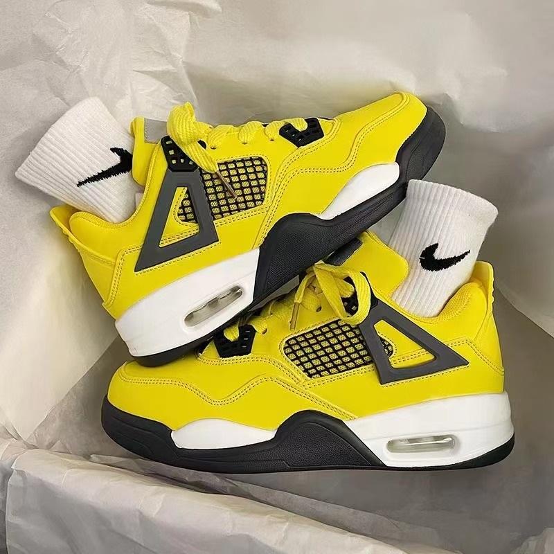 

Women s Air Cushion Sneakers Retro Basketball Style Casual Walking Shoes For Daily Wear 44 жовтий