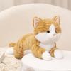 Charming Realistic Cat Plush Toy Cute Kitten Figure Ideal For Creative Giving Gift
