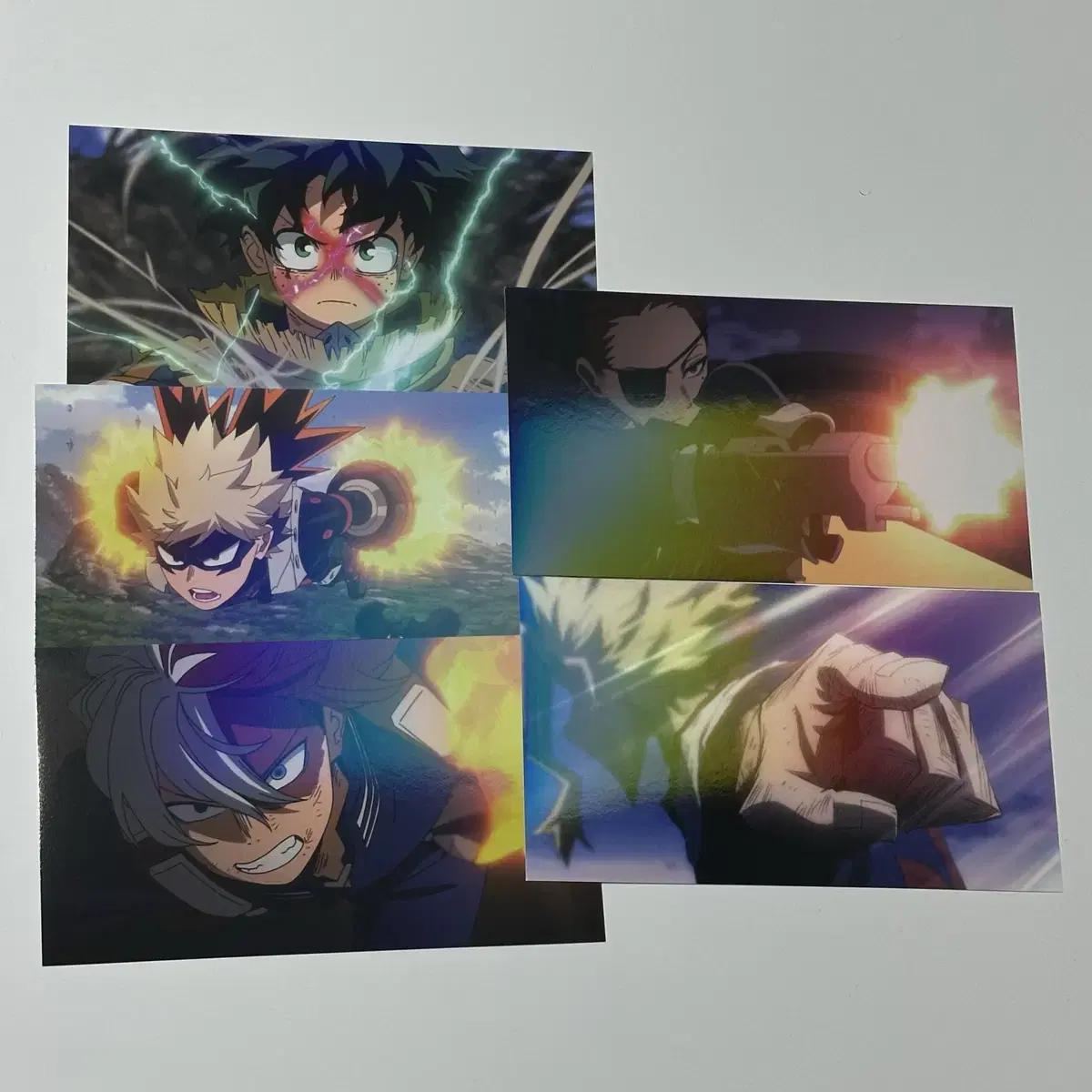 

Nahia Hiroaka Movie Hologram Postcard Batch My Hero Academia