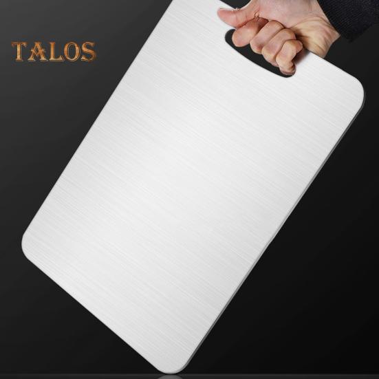 Stainless Steel Cutting Board Heavy Duty Chopping Board Non-Slip Design Easy To Clean Surface Scratch-Resistant Various Sizes Available Kitchen