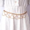 Metal Chain Waist Chain Ins Hip Hop Punk Fashion Ball Pendant Waist Chain Women's Accessories
