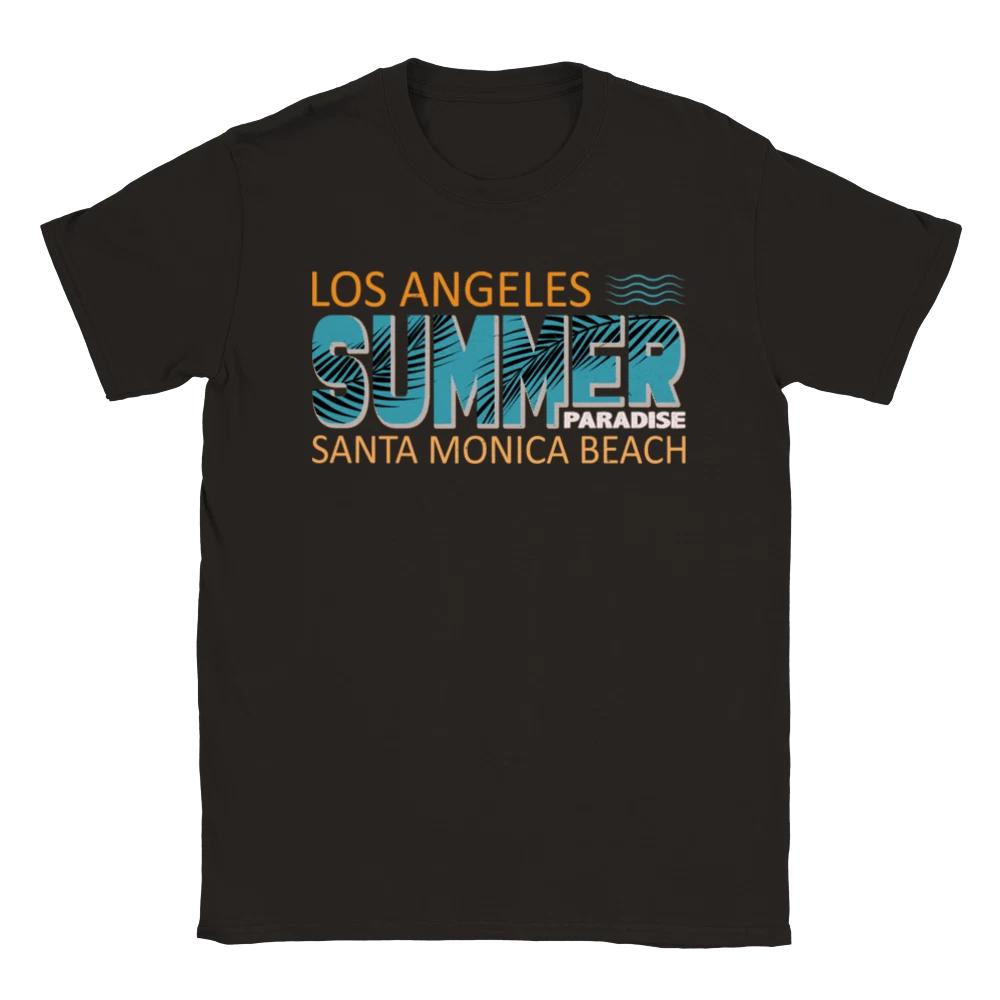 Los Angeles Summer - Santa Monica Beach - Paradise - Cali - Unisex Crewneck T-s M