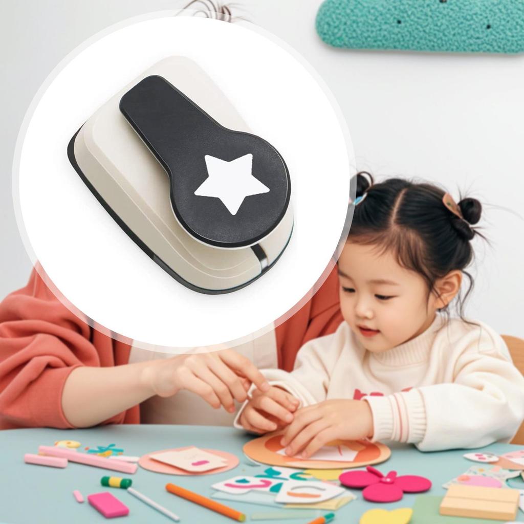 Five Pointed Star Hole Puncher Scrapbook Punch Crafting for Arts Crafts