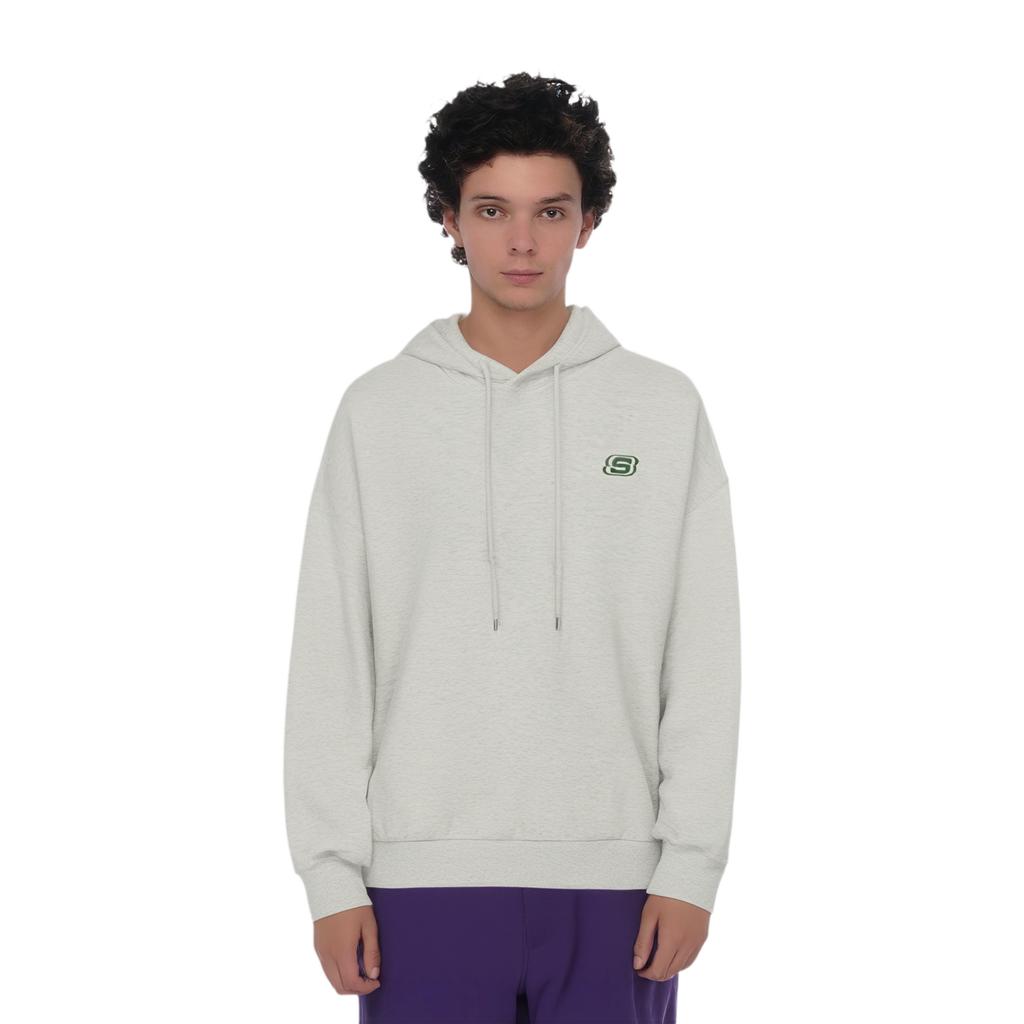 Skechers Warm Hooded Trendy Personality Sweatshirt Unisex tops L325U087-0248