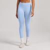 Seamless Matte Nylon Yoga & Running Pants with Hip-Enhancing Waist