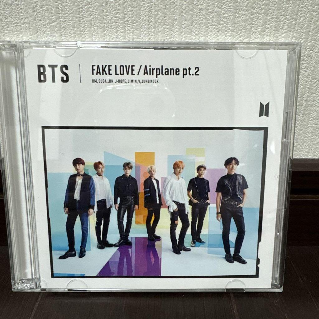 [USED] BTS Lights FAKE LOVE MIC Drop CD DVD 3-disc set