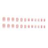 24 Pcs French White Cloud Press On Nails Waterproof Full Coverage Fake Nail Art Accessories And Tools Kit
