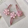 Sakura Sakura Hairpin Hair Accessories Flower Hair Claw Sweet Flower Hair Clip  Women