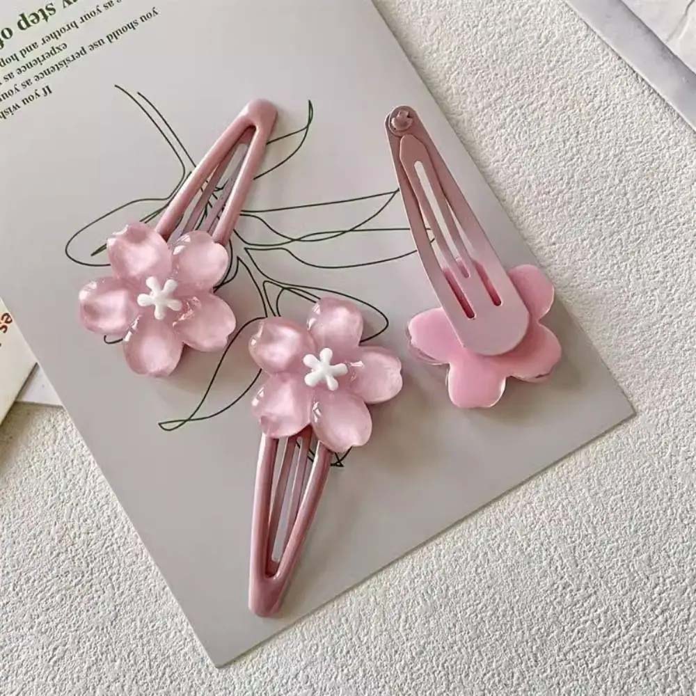 Sakura Sakura Hairpin Hair Accessories Flower Hair Claw Sweet Flower Hair Clip  Women