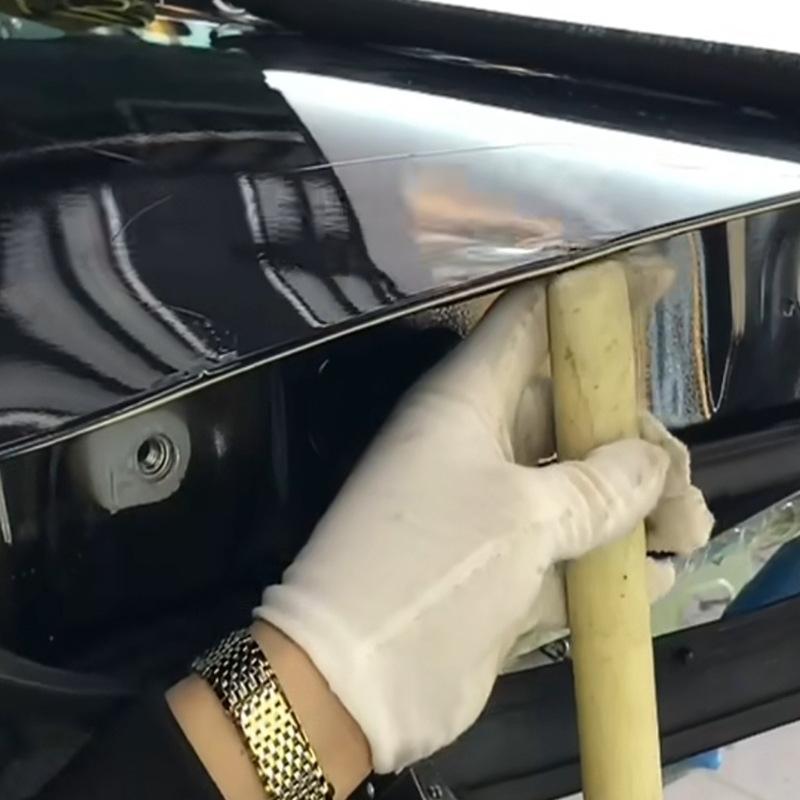 Pdr Nylon Punch Hammer, Paint-Safe Auto Body Dent Removal Tool With Repair Shim For Sheet Metal Repair