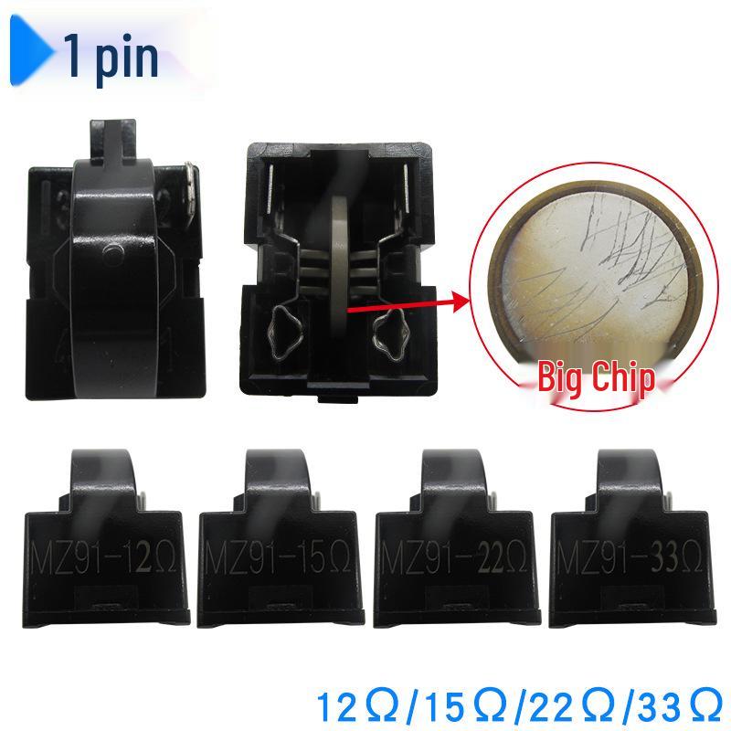 PTC Refrigerator Compressor Starter 3-Pin Protector for Large Chip Refrigeration