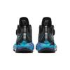 Anta Kinder Rundkopfknopf Stoßdämpfend Abriebfest High Top Basketballschuhe Kinder Basketballschuhe Schwarz Blau Lila T12331190R-4
