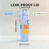 1PC Its Ok To Not Be Ok Rainbow 750ml Color Plastic Sports Water Bottle Leakproof Flip Straw Lid Suitable for Sports Office Home Use