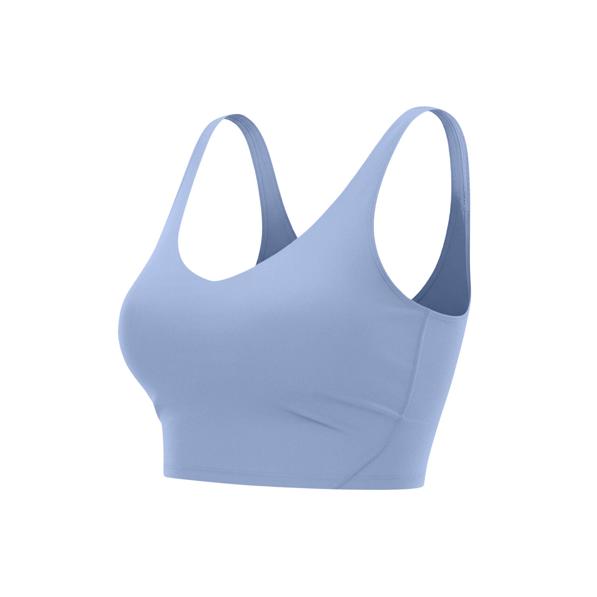 

Cross-Back Shockproof Sports Bra - U-Shaped Yoga Top S04 XL 120-130