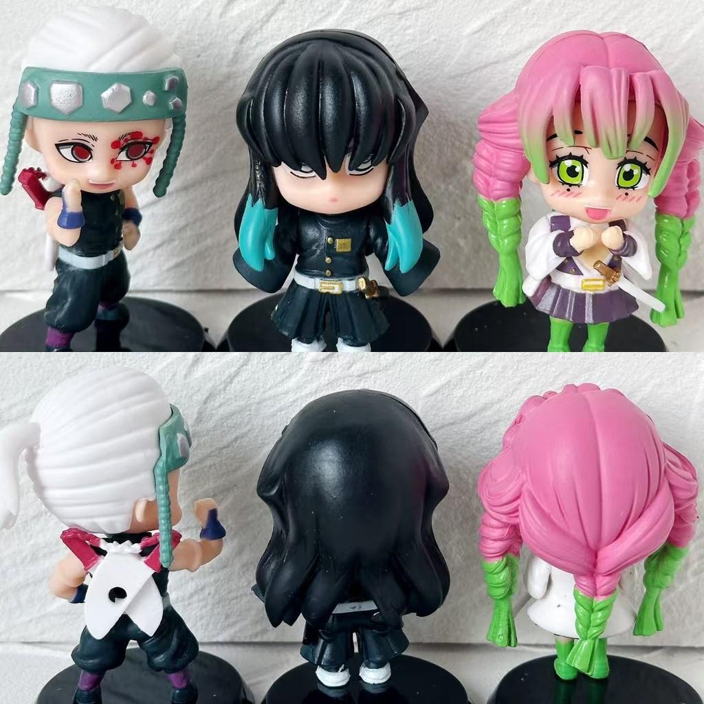 Slayer Handpainted Demon Pvc Model Figures Assembleable Set For Collectors