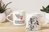 Dachshund - cup with a dog, adorable cup with a heart-shaped handle, universal gift from the Art-Dog brand