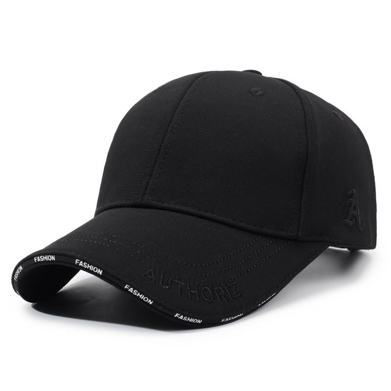 Classic Baseball Hat With Embroidered Letters And Breathable Design For All Seasons