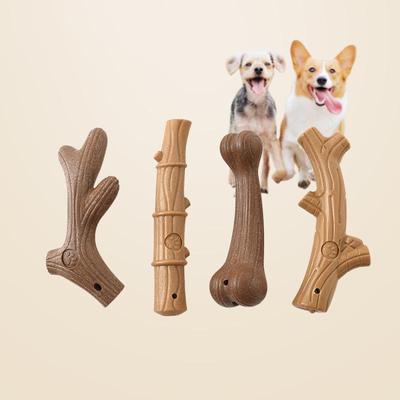 Interactive Dog Chew Toy - Simulated Wood & Antler Branches