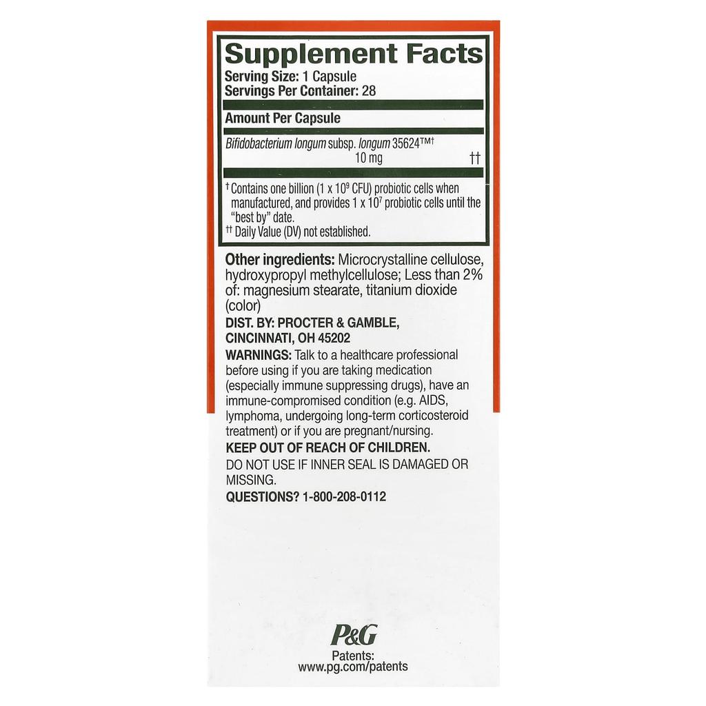 24/7 Digestive Support, Probiotic Supplement, 28 Capsules