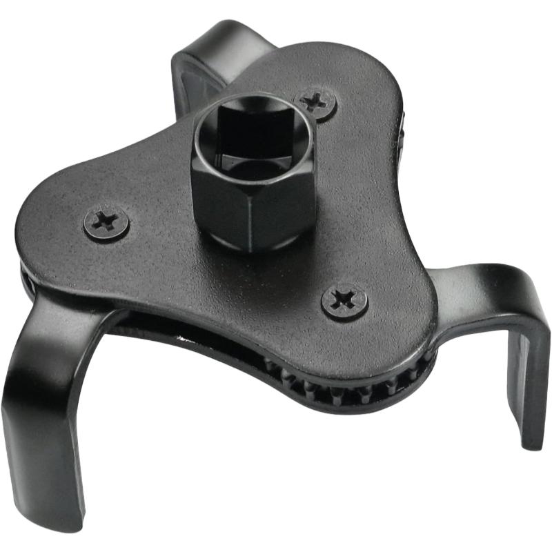 Black Universal Oil Filter Wrench Adjustable Install Uninstall Removal Key Repairing Tool Car Repair Tools Removal Tool