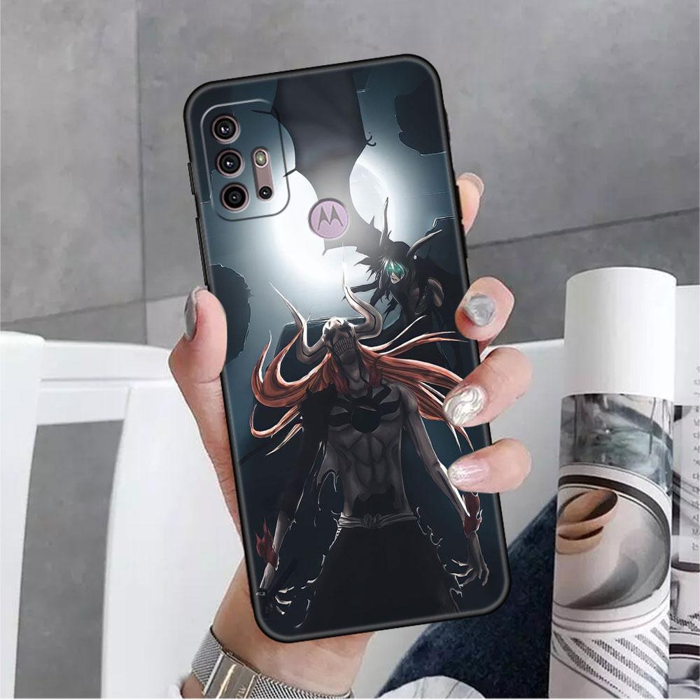 

Чехол для Motorola G60 G30 G22 Edge 20 Lite G31 One Fusion G9 G8 G60s G51 G71 G52 G200 G50 Чехол из ТПУ для телефона Kurosaki Ichigo Bleach Moto One Hyper