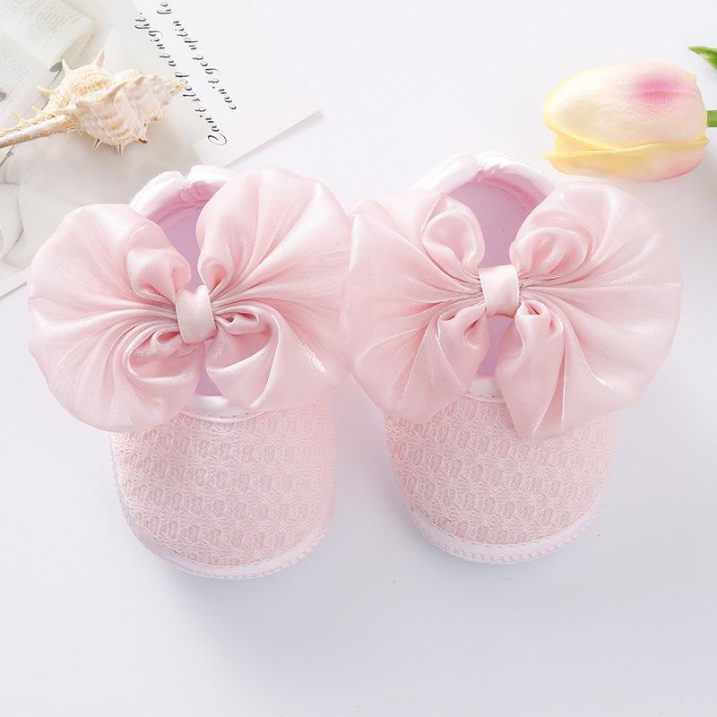 2022 New Soft Sole Princess Baby Shoes for Newborns, 0-1 Year, 3-9 Months