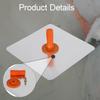 Aluminum Plaster Mortar Board Holder Round Corner Easy To Hold with Comfort Grip Plastering Tool for