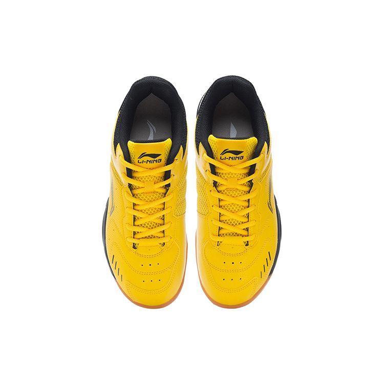 Li-Ning Durable Breathable Badminton Shoes Men Shoes Yellow AYTP065-12