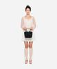 Twofoursix [Detachable Ribbon] Quilted Mini Tote Bag - Black