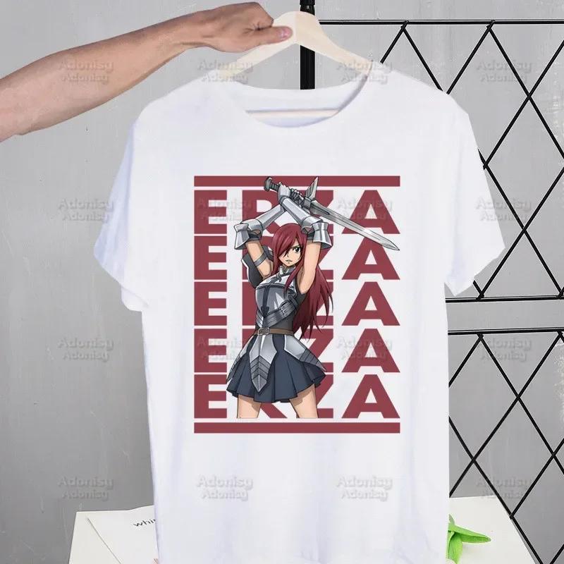 Fairy Tail Guild Men's T-shirts Funny Hip Hop Summer Women Men Tshirts Ulzzang Harajuku Cartoon Anime Natsu Zodiac T-Shirt Shirt