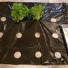 5Holes Black Garden Film Hi-Quality Vegetable Plants Grow Film Protection Cover Greenhouse Perforated PE Mulch Film