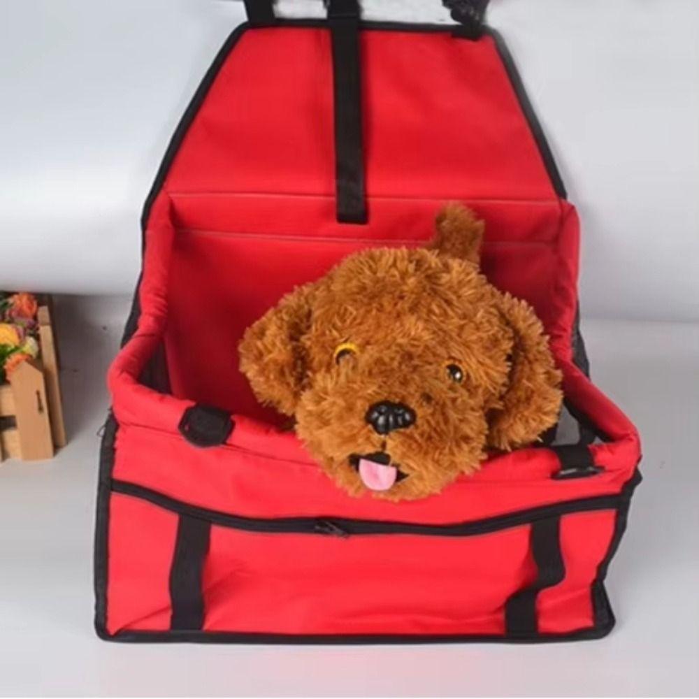Waterproof Folding Pet Dog Carrier Pad Breathable Mesh Pet Car Carriers Seat Bag Car Seat