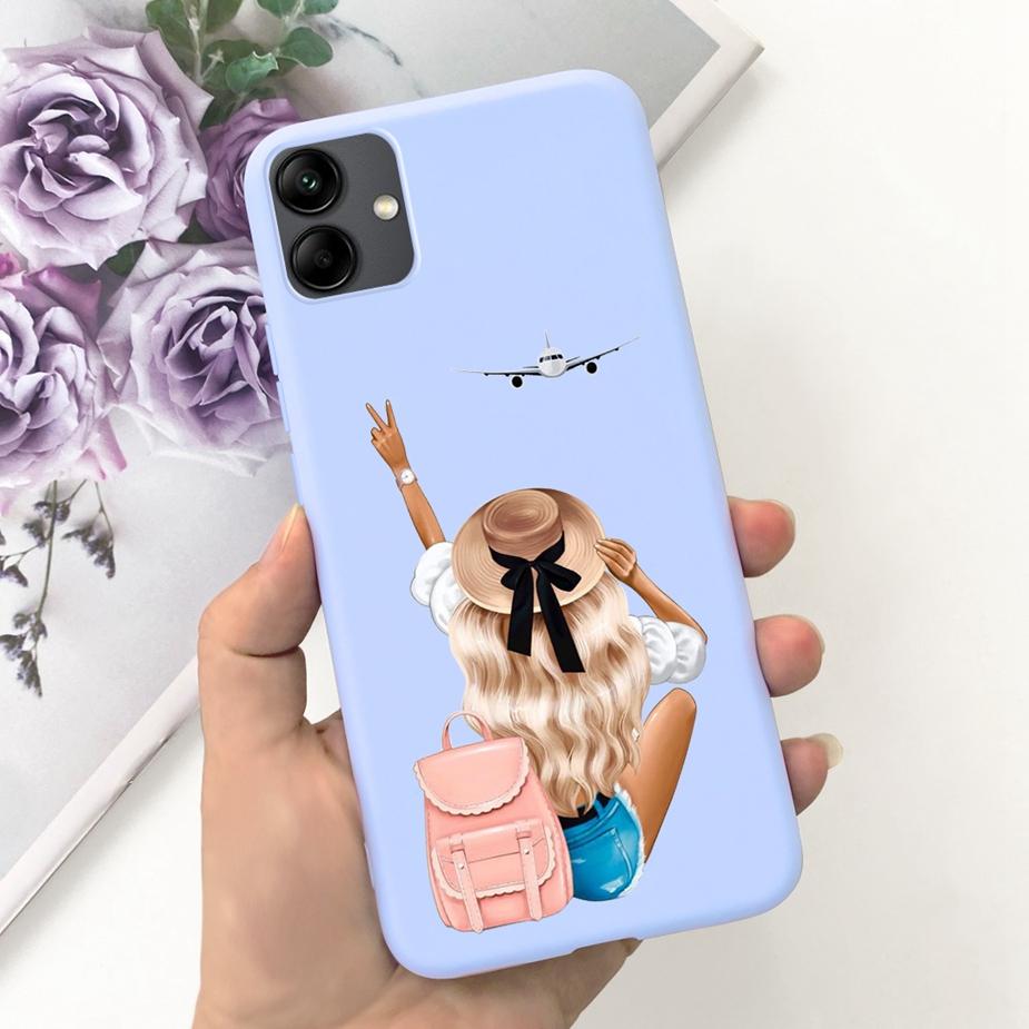 For Samsung Galaxy A04 A04e Case New Fashion Cartoon Painted Cover Soft TPU Phone Case For Samsung A04 A 04 S Galaxy A04s Bumper