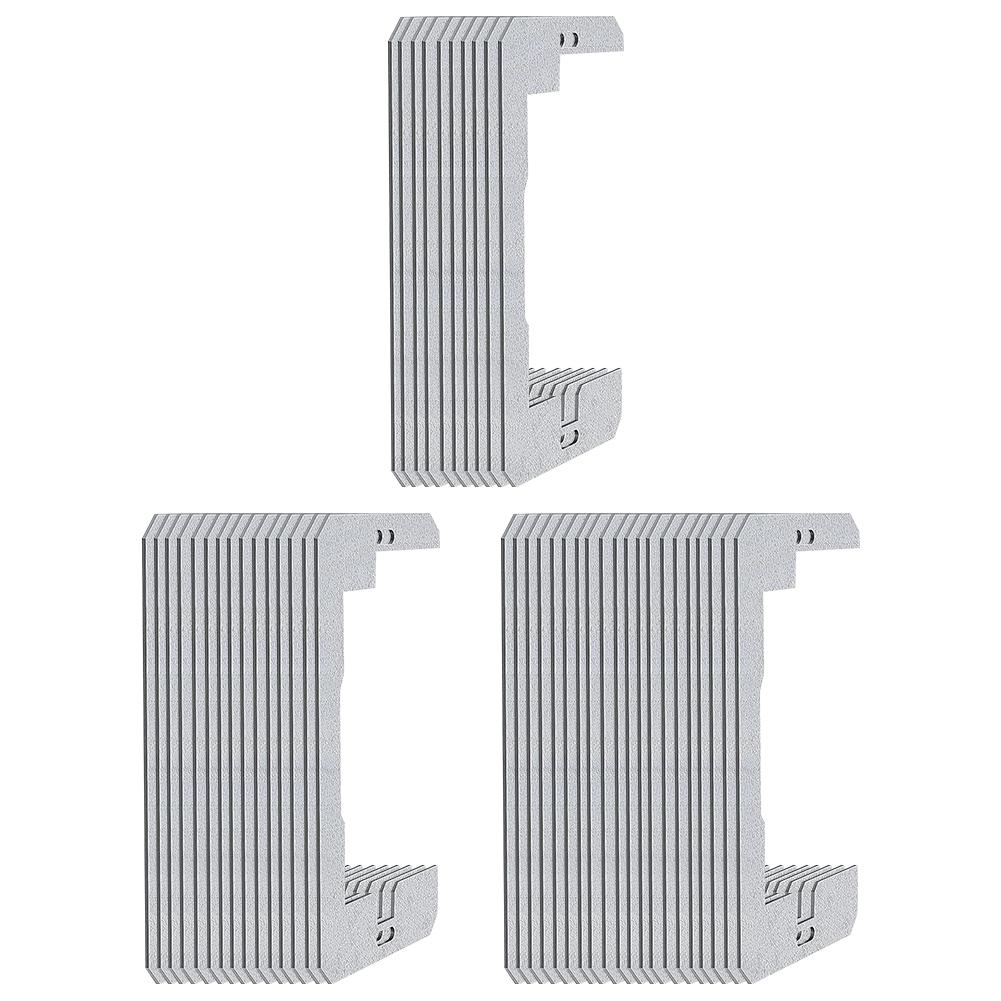 10/15/20 Pcs Wall Plate Spacer Electric Receptacle Spacers Metal Outlet Shims for Fixing Walls Electrical Outlet Electrical Box