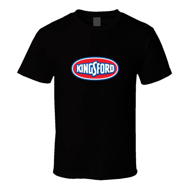 Kingsford Charcoal Popular Usa Barbeque Food Cooking Brand Logo T Shirt