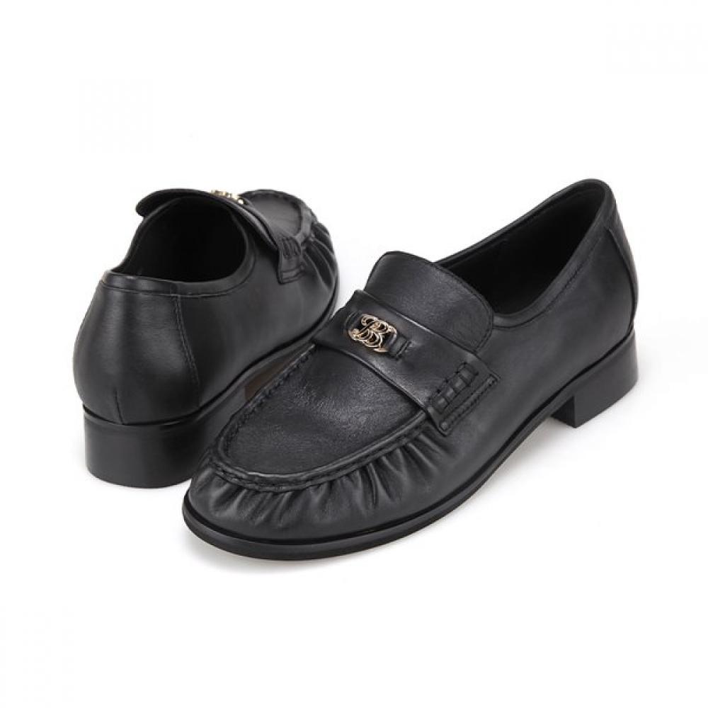 BARBARA Decorative Point Luxury Basic Loafers 3cm Bbj535