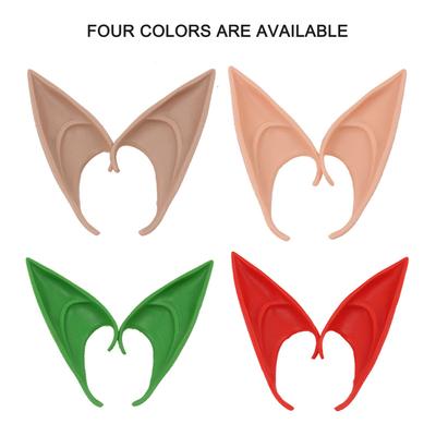 Halloween Elf Ears Latex Material Elf Ears Cosplay Party Props for Halloween\Christmas\Prom Partys