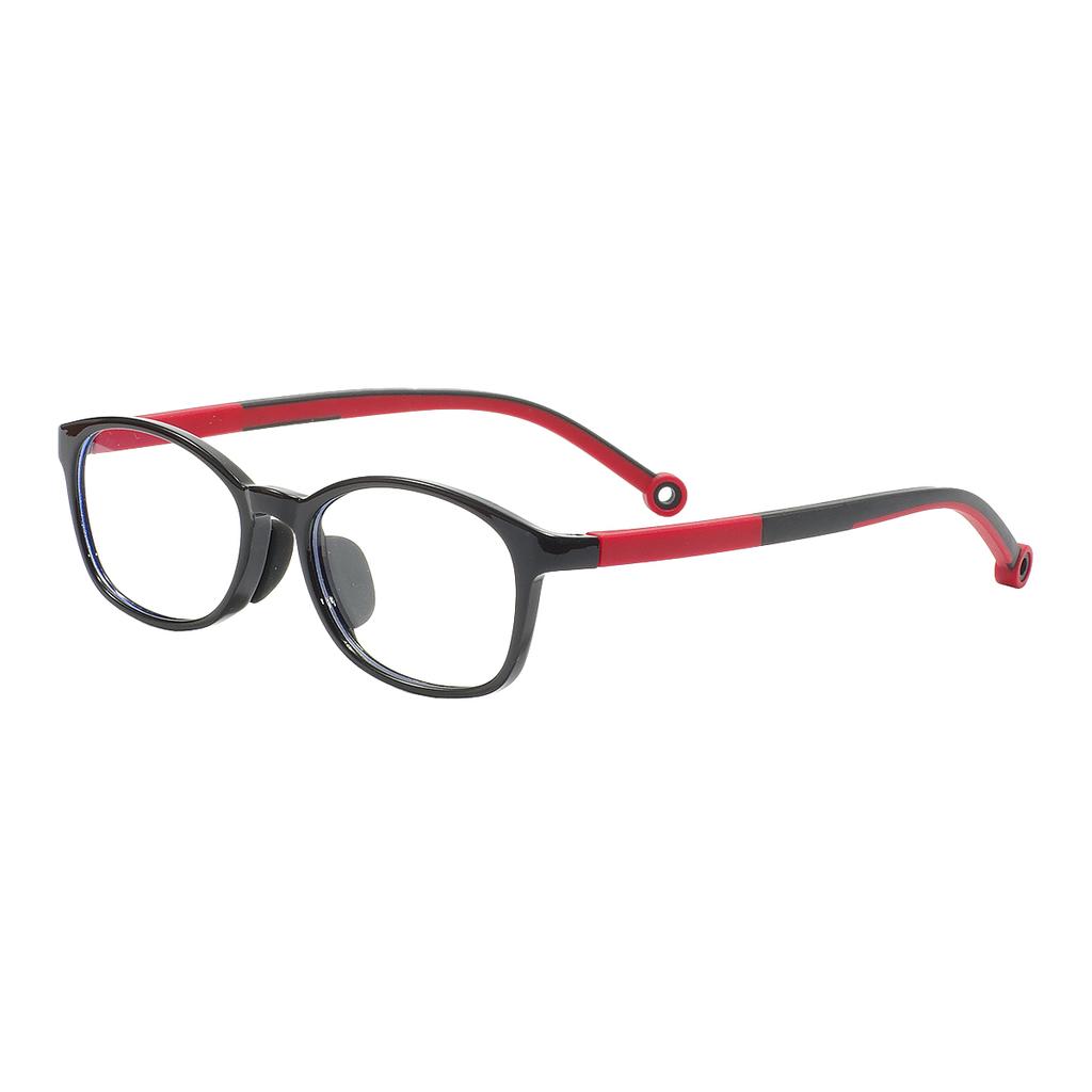 Children Oval TR90 Full Rim Glasses Frame Transparent Plastic Kids Light Spectacle For Medical Optical Prescription Lenses