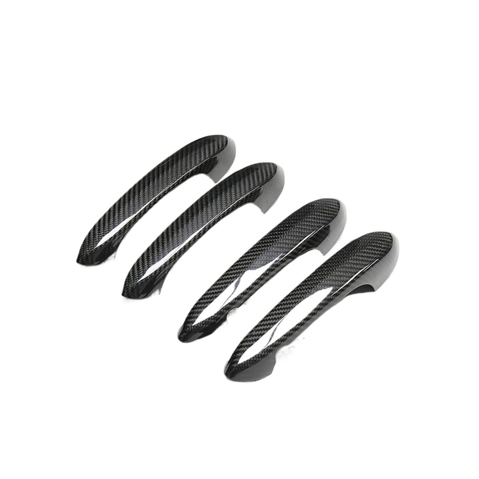 

Genuine Carbon Fiber Car Door Handle Decoration Fit for BMW 3 4 5 6 One Size