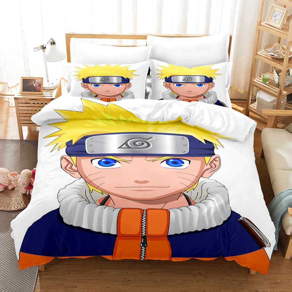 Three-Piece 3D Digital Printing Quilt Cover, Pillowcase, Bedding, Bedding