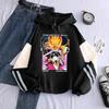 Hot Anime BLEACH Kurotsuchi Mayuri Print Hooded  Women Casual Oversized Hoodies Manga Streetwear Harajuku Unisex Sweatshirt