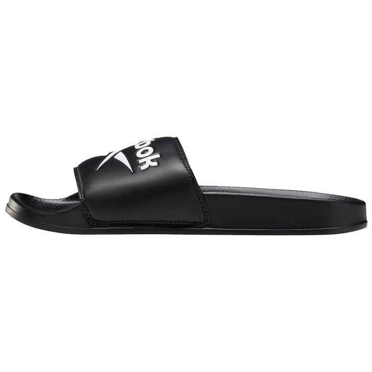 

Черные кроссовки унисекс Reebok Classic Slide белые EH0667