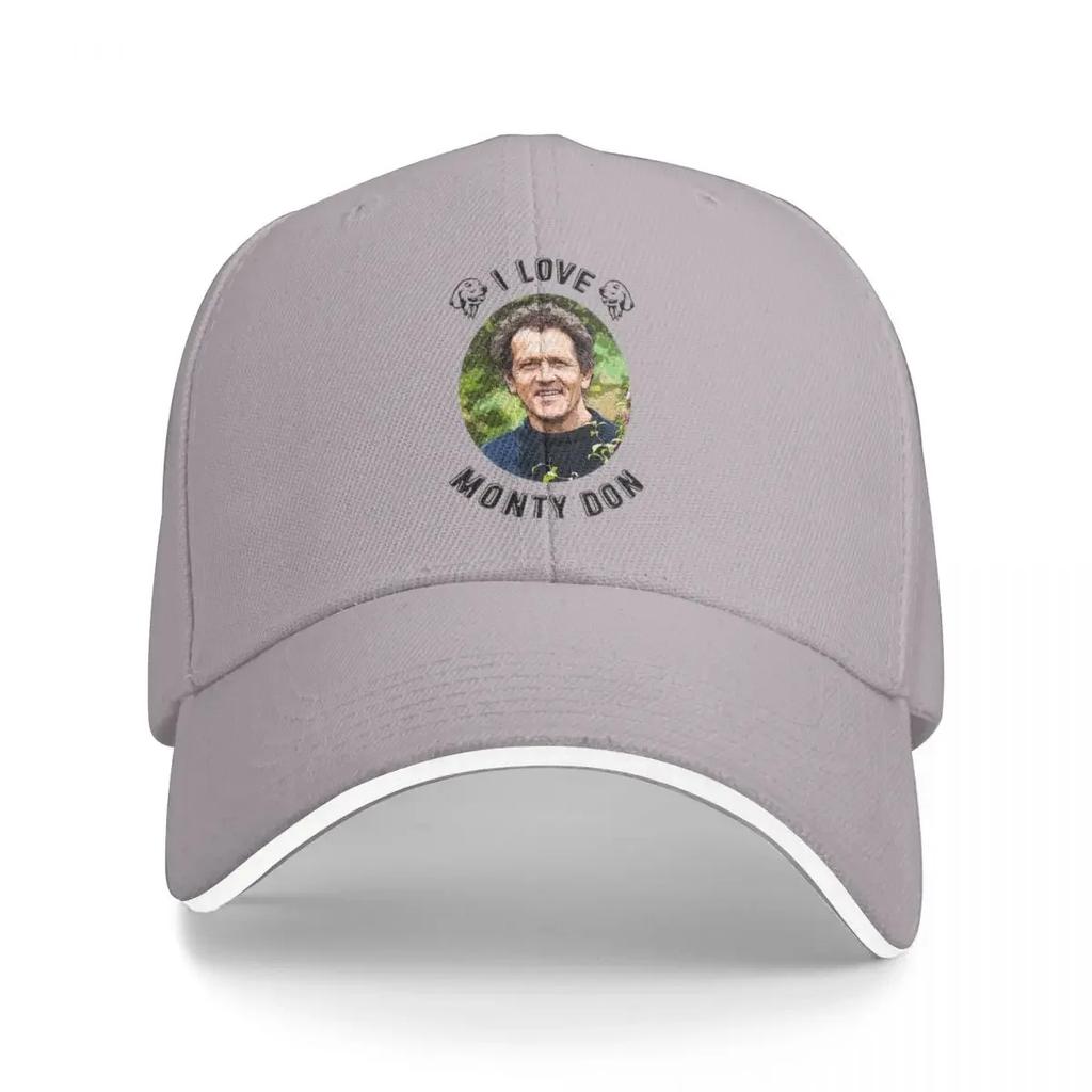 I Love Monty Don Baseball Cap Anime Sun Hat For Children Birthday Golf Hats Woman Men's