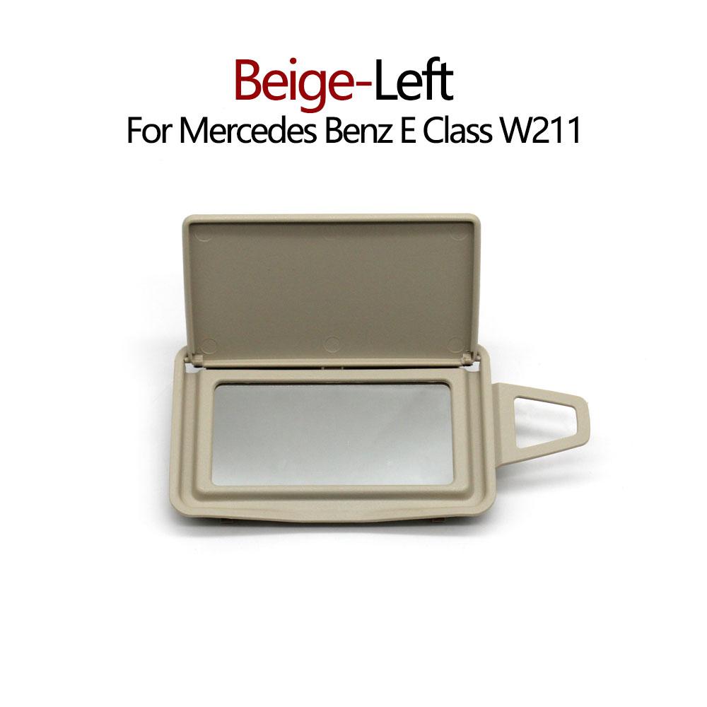 Car Left Right Sun Visor Sunshade Panel Makeup Mirror Cover For Mercedes Benz E Class W211 2003-2006 2118100910 2118100410