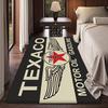 Vintage Texaco Sign Entrance Door Mat Washable Non-Slip Living Room Sofa Chairs Area Mat Kitchen Welcome Doormat