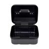Portable Fishing Accessory Box with Handle MultiCompartment Zippered Tackle Storage