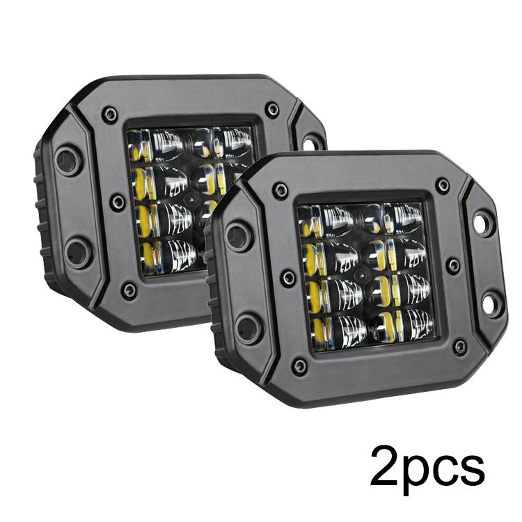 5" 40W Flush Mount LED Work Light For Tractors Boat Auto Off Road 4x4 12V 24V Spotlight LED Light Bar Car Driving Lamp