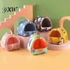 Rat Beds Guinea Pig Nest Cartoon Pattern Pet Hideout Warm Squirrel Small Animal Hamster Bed House Cage Accessories Fashion