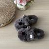 Fashion Winter Womens Cotton Slippers Cartoon Dog Couple Non-Slip Warm Indoor Home Slippers Plush Fluffy Comfortable Floor Slippers